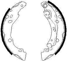 Set saboti frana DACIA LOGAN MCV (KS) (2007 - 2016) FERODO FSB642 piesa NOUA