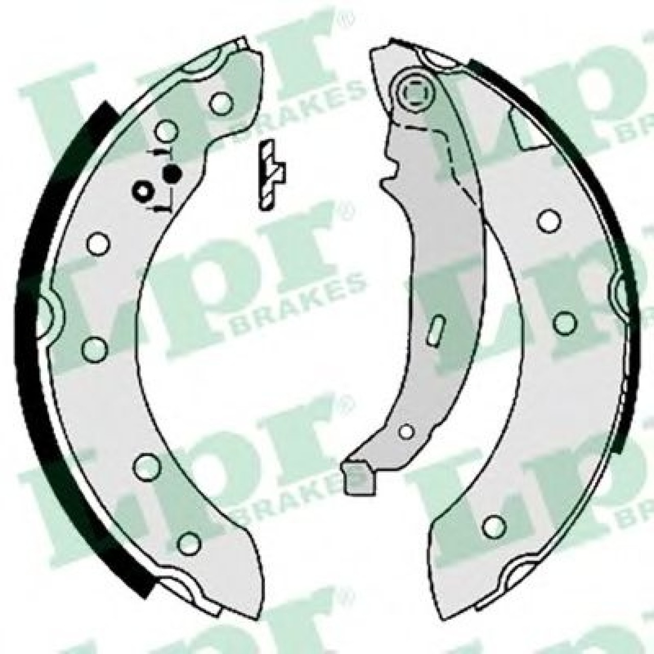 Set saboti frana DACIA LOGAN Pick-up (US) (2008 - 2016) LPR 07130 piesa NOUA