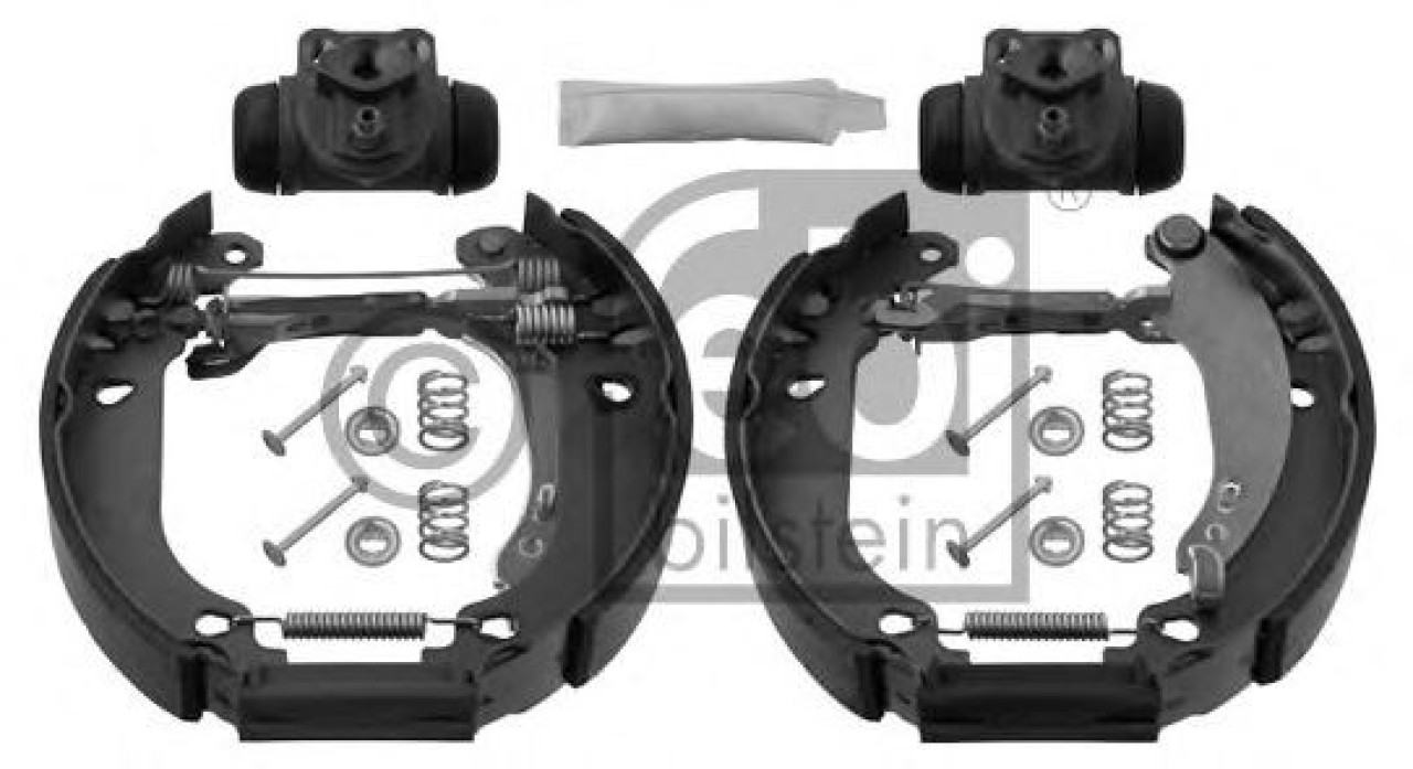 Set saboti frana DACIA SANDERO II (2012 - 2016) FEBI BILSTEIN 37237 piesa NOUA
