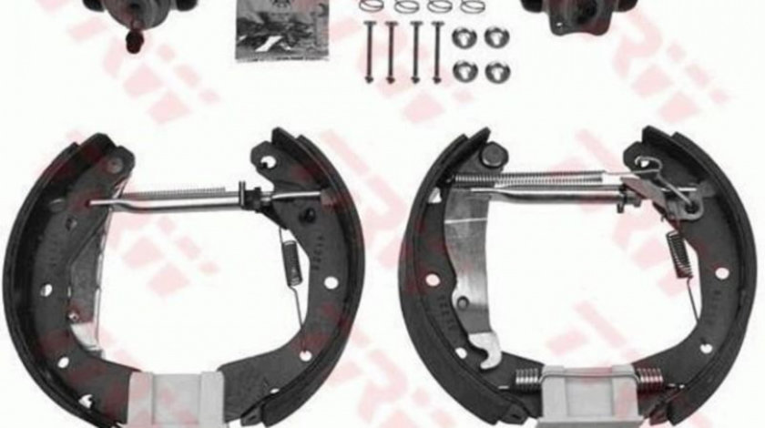 Set saboti frana Daewoo CIELO (KLETN) 1995-1997 #2 0204114582