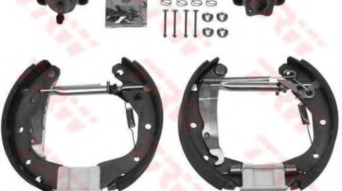 Set saboti frana DAEWOO CIELO (KLETN) (1995 - 1997) TRW GSK1625 piesa NOUA