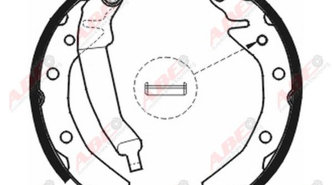 Set saboti frana DAEWOO TICO KLY3 Producator ABE C00001ABE