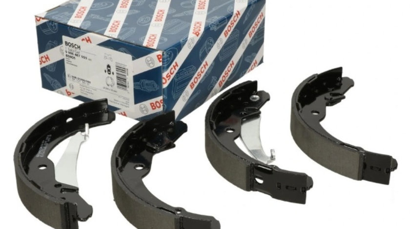 Set Saboti Frana De Mana Bosch Bmw Seria 1 E81 2006-2011 0 986 487 608