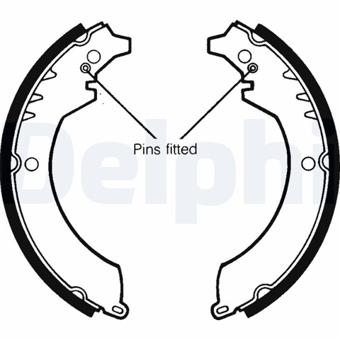 Set Saboti Frana Delphi Daihatsu LS1359