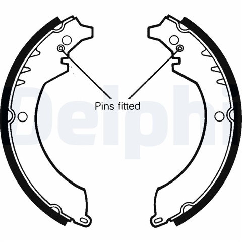 Set Saboti Frana Delphi Daihatsu LS1359
