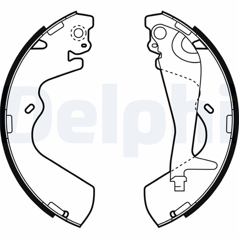 Set Saboti Frana Delphi Daihatsu LS1934