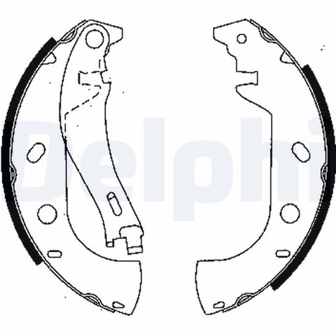Set Saboti Frana Delphi Fiat LS1847
