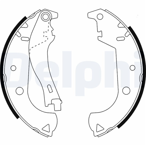 Set Saboti Frana Delphi Fiat LS1916