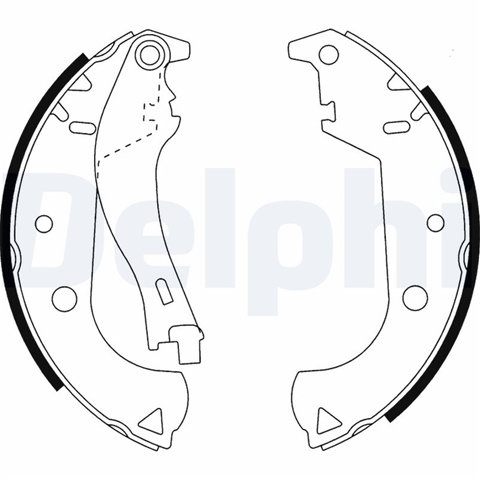 Set Saboti Frana Delphi Fiat LS1916
