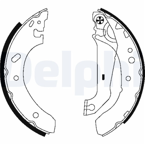 Set Saboti Frana Delphi Ford LS1783