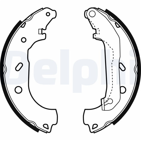 Set Saboti Frana Delphi Ford LS1940