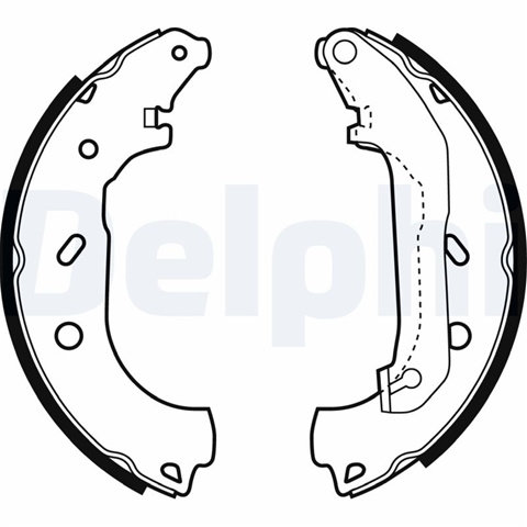 Set Saboti Frana Delphi Ford LS1940