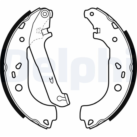 Set Saboti Frana Delphi Ford LS1983
