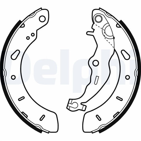 Set Saboti Frana Delphi Ford LS2062