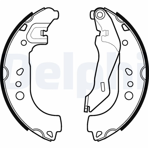 Set Saboti Frana Delphi Ford Otosan LS21