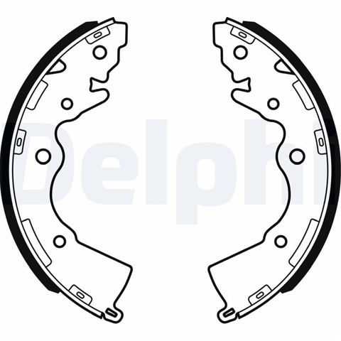 Set Saboti Frana Delphi Kia LS1996