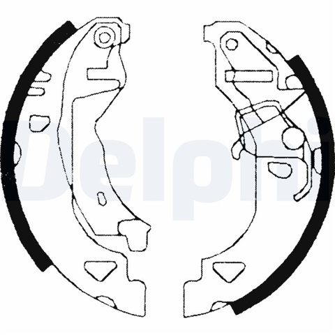 Set Saboti Frana Delphi Lancia LS1682