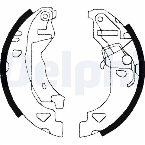 Set Saboti Frana Delphi Lancia LS1682