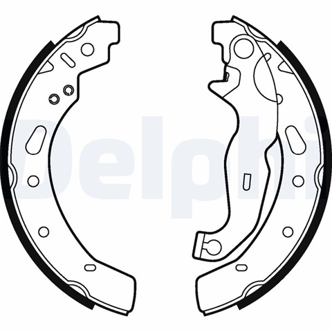 Set Saboti Frana Delphi Mazda LS2028