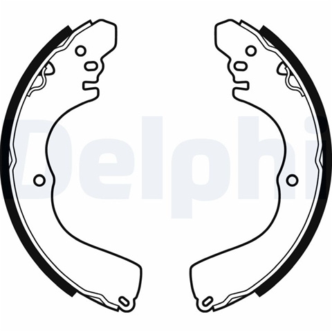 Set Saboti Frana Delphi Mitsubishi LS2074