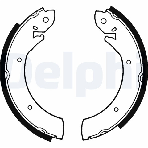 Set Saboti Frana Delphi Nissan LS1179