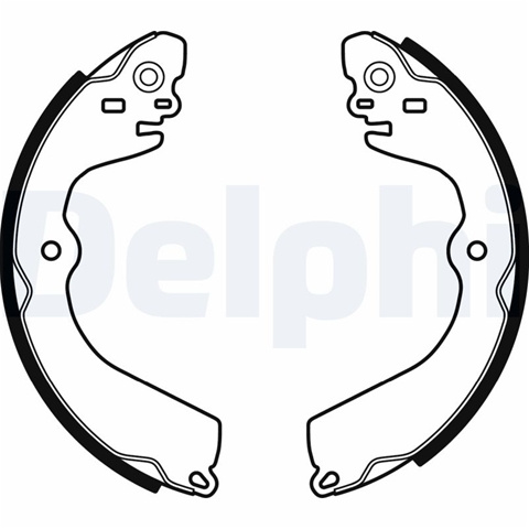Set Saboti Frana Delphi Nissan LS2049