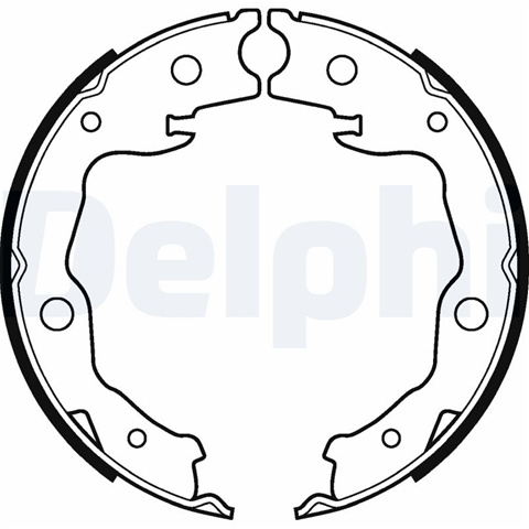 Set Saboti Frana Delphi Nissan LS2116