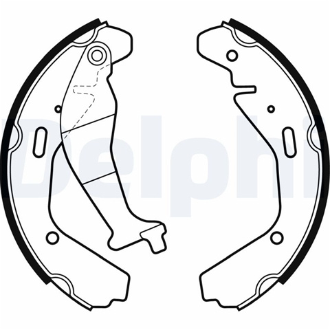 Set Saboti Frana Delphi Opel LS1990