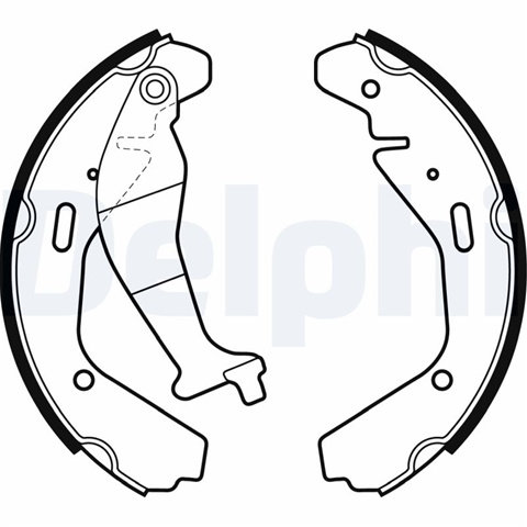 Set Saboti Frana Delphi Opel LS1990