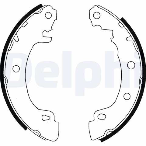 Set Saboti Frana Delphi Renault LS1724