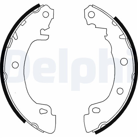 Set Saboti Frana Delphi Renault LS1724