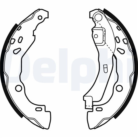 Set Saboti Frana Delphi Renault LS1929