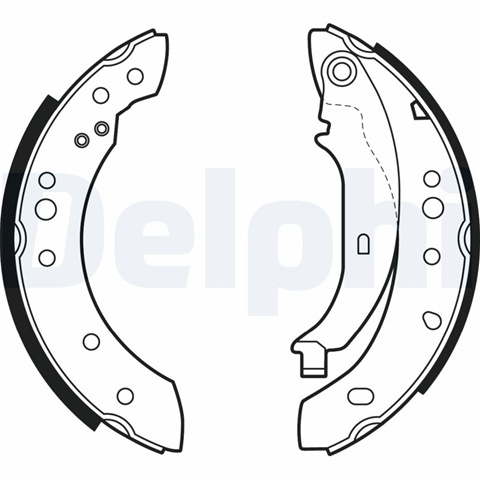 Set Saboti Frana Delphi Renault LS2002