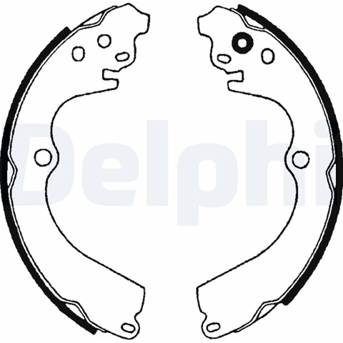 Set Saboti Frana Delphi Subaru LS1604
