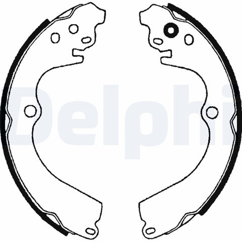 Set Saboti Frana Delphi Subaru LS1604