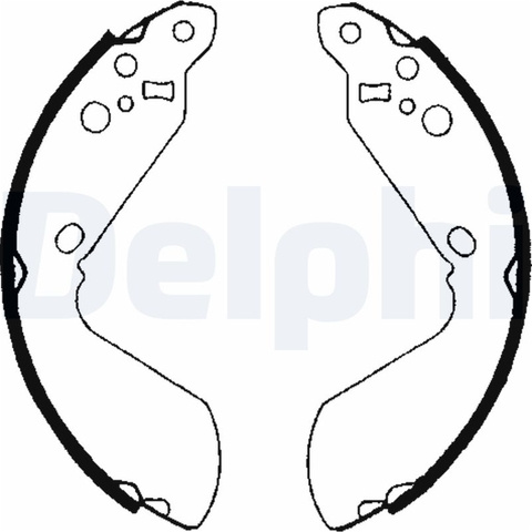 Set Saboti Frana Delphi Suzuki LS1651