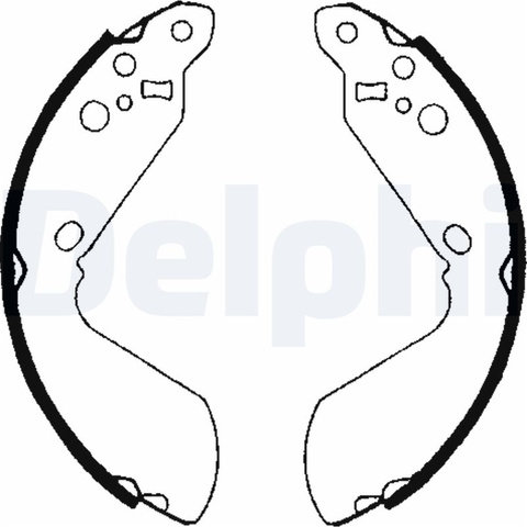 Set Saboti Frana Delphi Suzuki LS1651