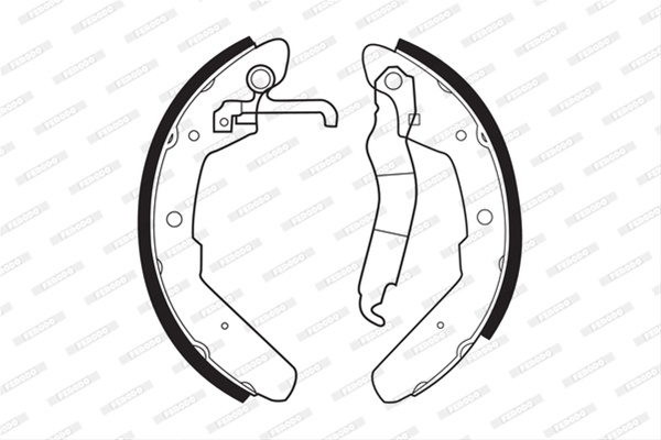Set Saboti Frana Ferodo Audi FSB174