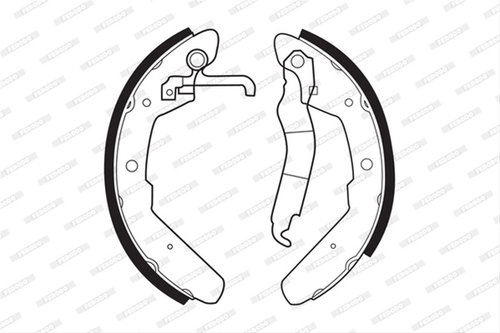 Set Saboti Frana Ferodo Audi FSB174