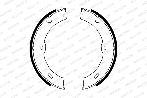 Set Saboti Frana Ferodo Audi FSB4001