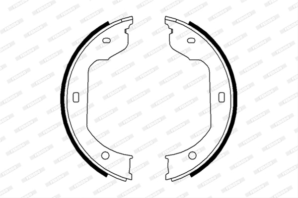 Set Saboti Frana Ferodo Bmw FSB668