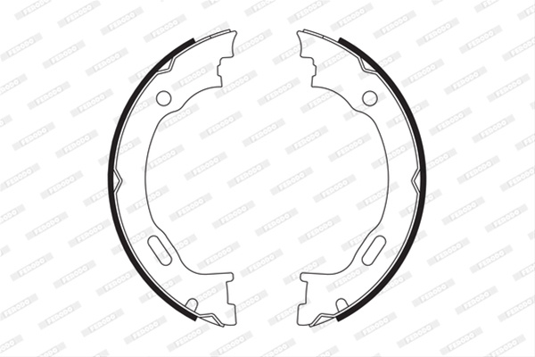 Set Saboti Frana Ferodo Chrysler FSB662