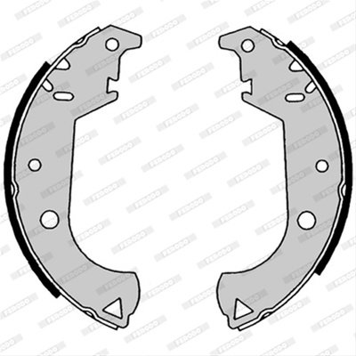 Set Saboti Frana Ferodo Fiat FSB4187