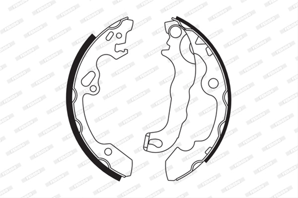 Set Saboti Frana Ferodo Ford FSB565