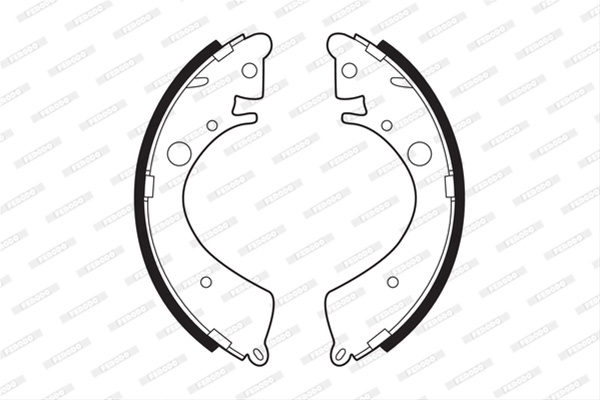 Set Saboti Frana Ferodo Honda FSB219