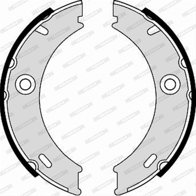 Set Saboti Frana Ferodo Mercedes-Benz FSB625