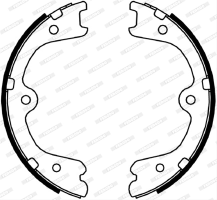 Set Saboti Frana Ferodo Nissan FSB4054