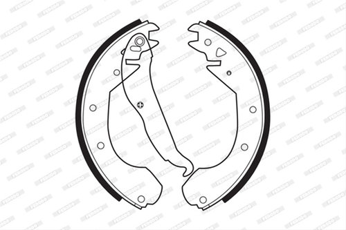 Set Saboti Frana Ferodo Opel FSB199