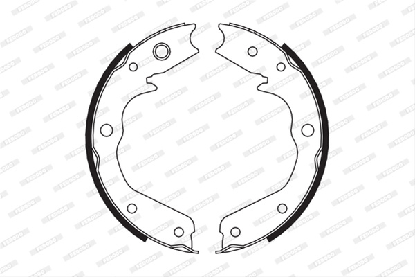 Set Saboti Frana Ferodo Opel FSB665