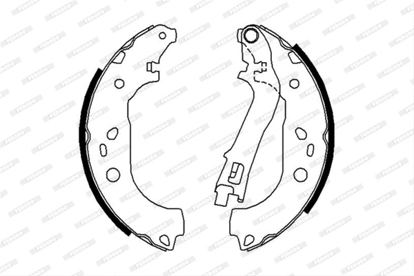 Set Saboti Frana Ferodo Opel FSB676